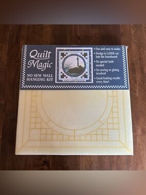 Quilt Magic‎ No Sew Wall Hanging Kit "Lighthouse"  12 x 12"  #903